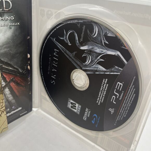 PlayStation 3 PS3 Game The Elder Scrolls V Skyrim CIB Complete With Map - Tested - Picture 6 of 9